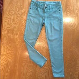 LC Lauren Conrad mint green jeans